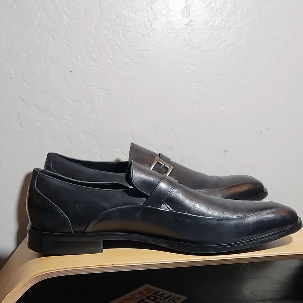 KENNETH COLE Vintage Distressed Look Leather Dress Shoe 13